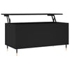 Couchtisch Aloma Schwarz 90x44,5x45cm (Holz)