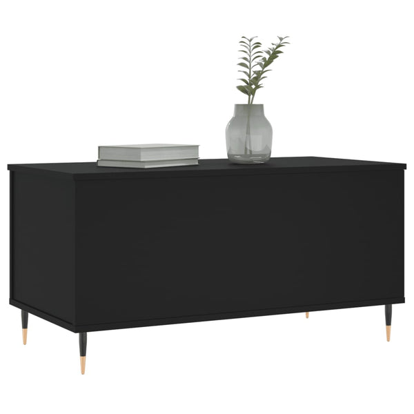 Couchtisch Aloma Schwarz 90x44,5x45cm (Holz)