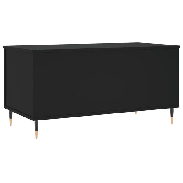 Couchtisch Aloma Schwarz 90x44,5x45cm (Holz)
