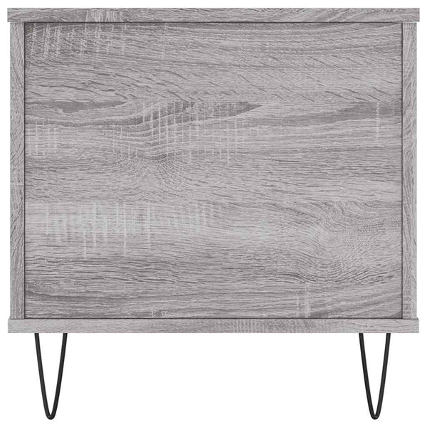 Harmaa sohvapöytä Luchetia 90x44,5x45cm (puinen)