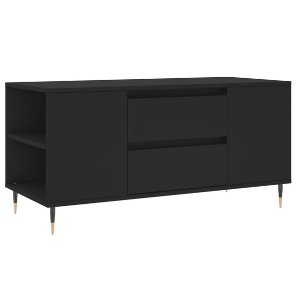 Musta sohvapöytä Rainhold 102x44,5x50cm (puinen)