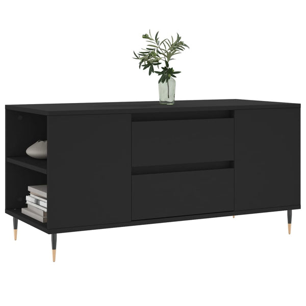 Musta sohvapöytä Rainhold 102x44,5x50cm (puinen)