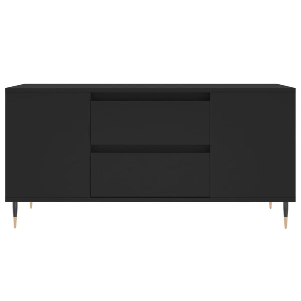 Musta sohvapöytä Rainhold 102x44,5x50cm (puinen)