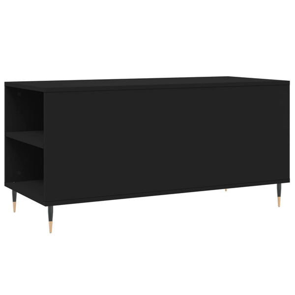 Musta sohvapöytä Rainhold 102x44,5x50cm (puinen)
