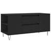 Schwarzer Couchtisch Nicoleti 102x44,5x50cm (Holz)
