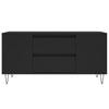 Schwarzer Couchtisch Nicoleti 102x44,5x50cm (Holz)
