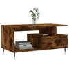 Couchtisch Zaliha aus geräucherter Eiche 90x49x45cm (Holz)