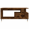 Couchtisch Zaliha aus geräucherter Eiche 90x49x45cm (Holz)