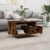 Couchtisch Zaliha aus geräucherter Eiche 90x49x45cm (Holz)