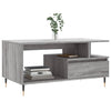 Grauer Couchtisch Zaliha 90x49x45cm (Holz)