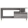 Grauer Couchtisch Zaliha 90x49x45cm (Holz)