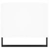 Weißer Couchtisch Godrocenco 90x49x45cm (Holz)