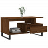 Brauner Couchtisch Godrocenco 90x49x45cm (Holz)