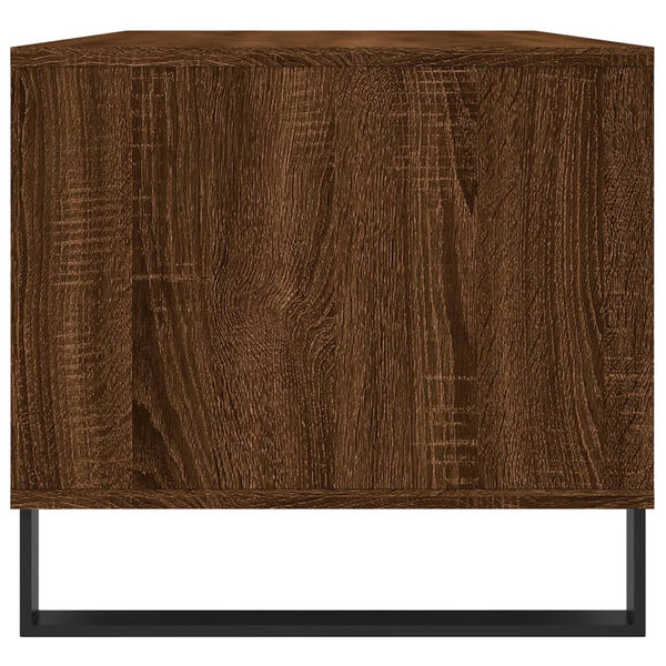 Brauner Couchtisch Godrocenco 90x49x45cm (Holz)