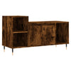 Räucher-Eichenholz-TV-Schrank Telian 100x35x55cm (Holz)