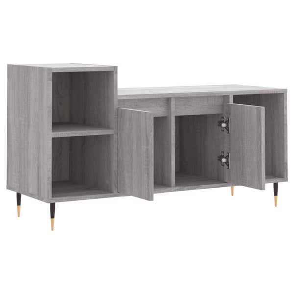 Harmaa tv-taso Telian 100x35x55cm (puinen)
