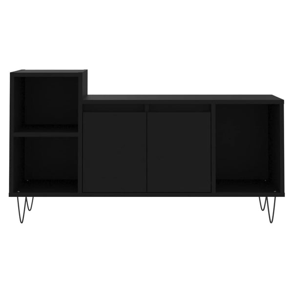 Musta tv-taso Henriete 100x35x55cm (puinen)