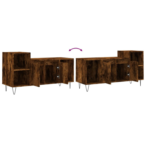 Räuchereichen-TV-Board Henriete 100x35x55cm (Holz)