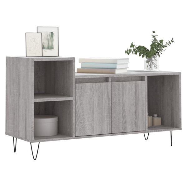 Harmaa tv-taso Henriete 100x35x55cm (puinen)