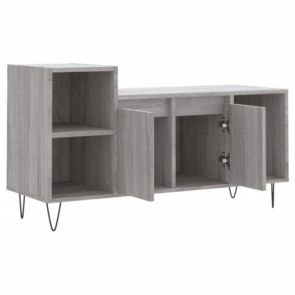 Harmaa tv-taso Henriete 100x35x55cm (puinen)