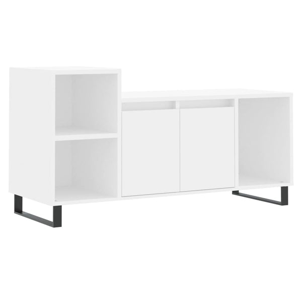 Weißes TV-Lowboard Anitra 100x35x55cm (Holz)