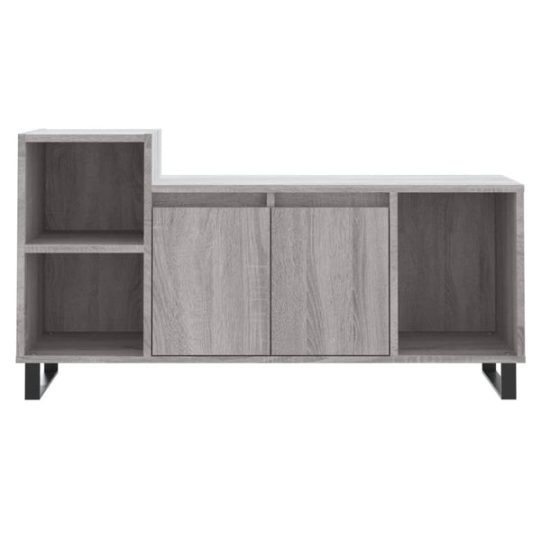 Graues TV-Möbel Anitra 100x35x55cm (Holz)