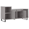 Graues TV-Möbel Anitra 100x35x55cm (Holz)