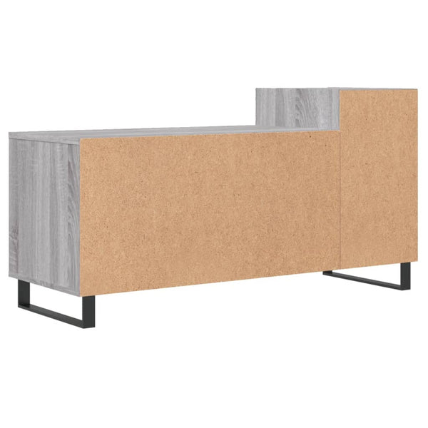 Graues TV-Möbel Anitra 100x35x55cm (Holz)
