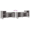 Graues TV-Möbel Anitra 100x35x55cm (Holz)