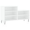 Weißer Schuhschrank Floarea 102x36x60cm (Holz)