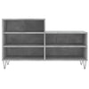 Betongrauer Schuhschrank Floarea 102x36x60cm (Holz)