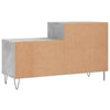 Betongrauer Schuhschrank Floarea 102x36x60cm (Holz)