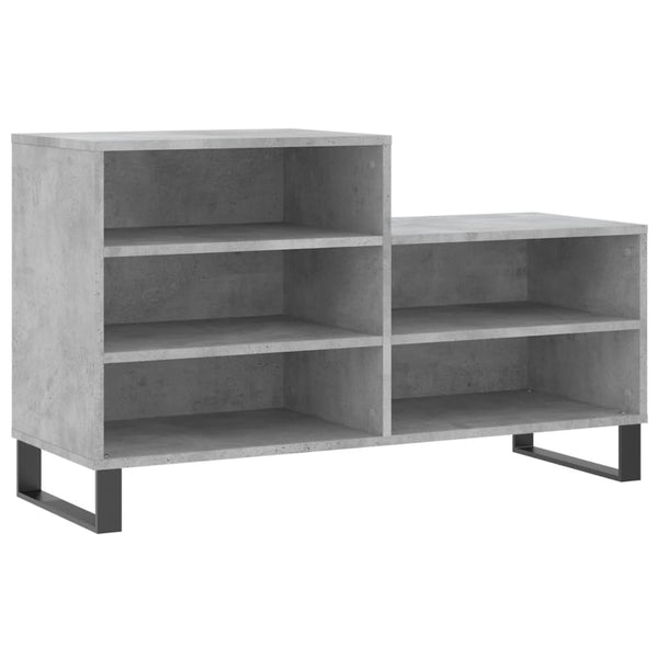 Schuhschrank Paler in Betonoptik 102x36x60cm (Holz)