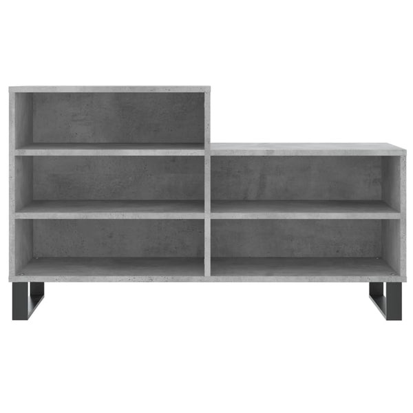 Schuhschrank Paler in Betonoptik 102x36x60cm (Holz)