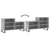 Schuhschrank Paler in Betonoptik 102x36x60cm (Holz)