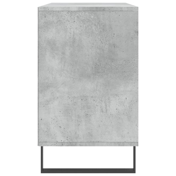 Schuhschrank Waldraut in Betongrau 102x36x60cm (Holz)