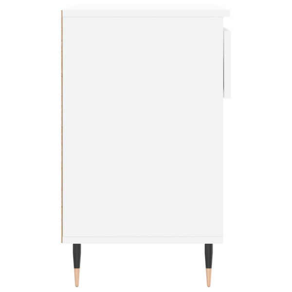 Weißer Schuhschrank Selciuc 70x36x60cm (Holz)