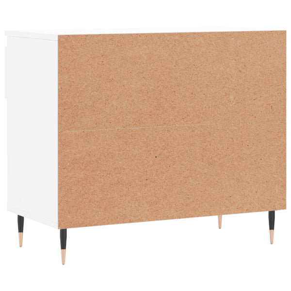 Weißer Schuhschrank Selciuc 70x36x60cm (Holz)