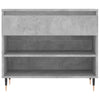 Schuhschrank Betongrau Selciuc 70x36x60cm (Holz)