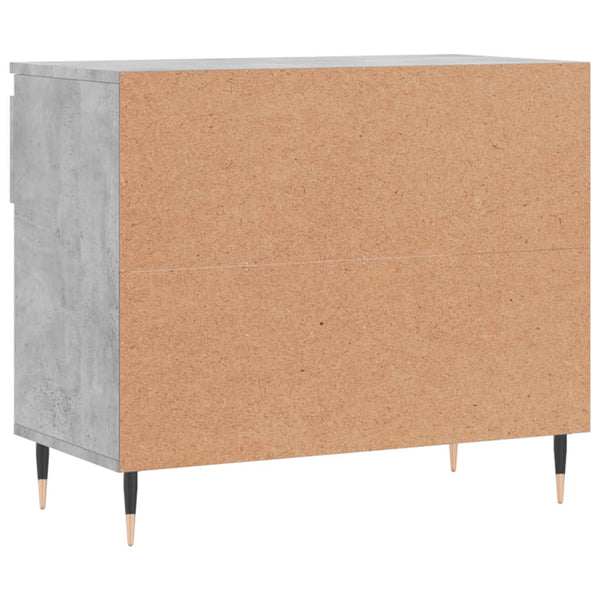Schuhschrank Betongrau Selciuc 70x36x60cm (Holz)