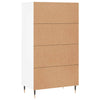 Weißer Schrank Nurlipe 60x36x110cm (Holz)