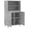 Betongrauer Schrank Nurlipe 60x36x110cm (Holz)