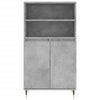 Betongrauer Schrank Nurlipe 60x36x110cm (Holz)