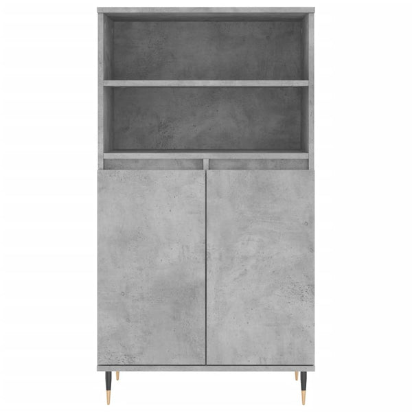 Betongrauer Schrank Nurlipe 60x36x110cm (Holz)