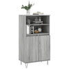 Grauer Schrank Lenenia 60x36x110cm (Holz)