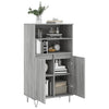 Grauer Schrank Lenenia 60x36x110cm (Holz)