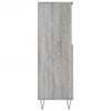 Grauer Schrank Lenenia 60x36x110cm (Holz)