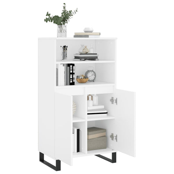 Weißer Schrank Billy 60x36x110cm (Holz)