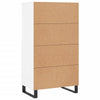 Weißer Schrank Billy 60x36x110cm (Holz)