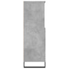 Betongrauer Schrank Billy 60x36x110cm (Holz)